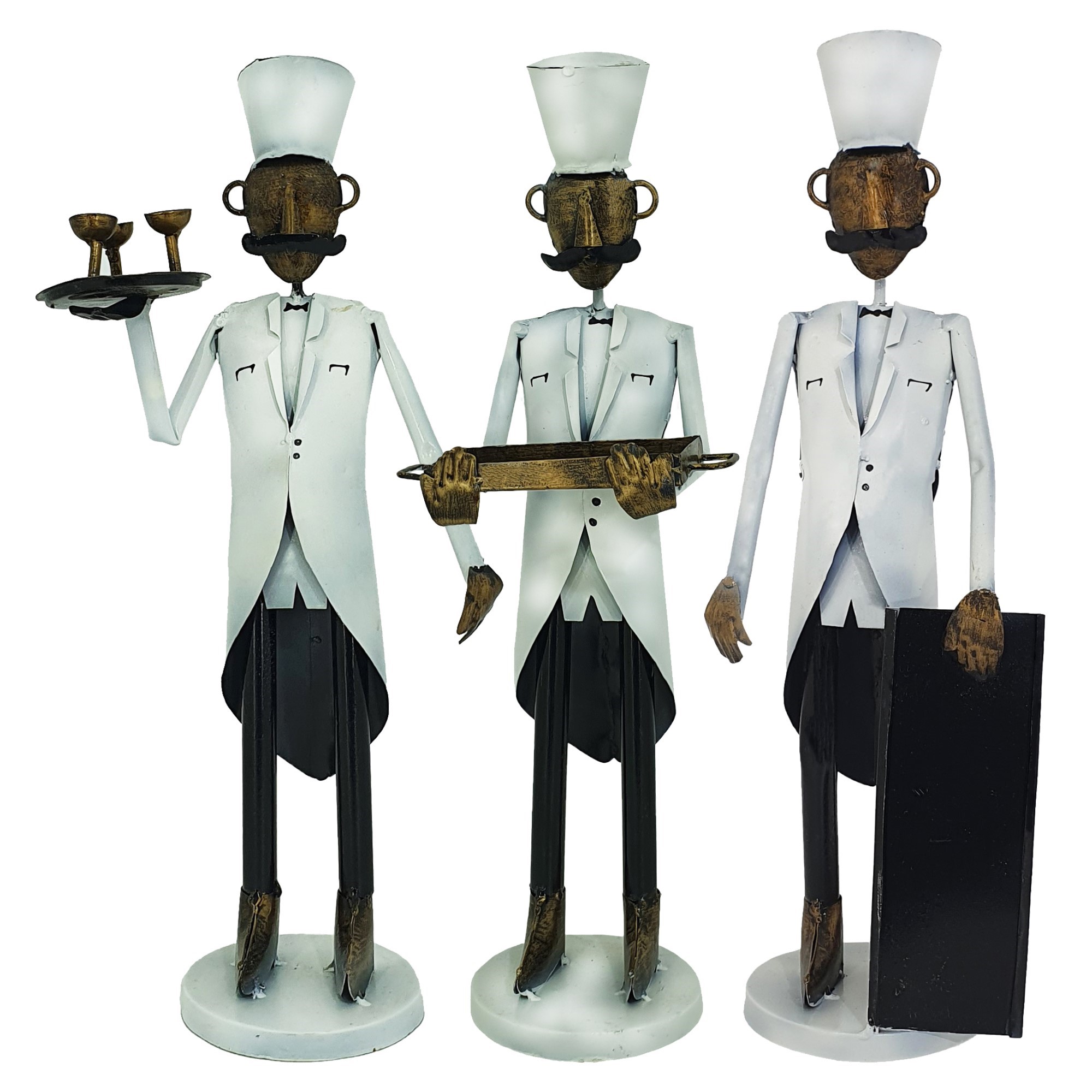 Bahira Indyjskie figurki kelnerzy zestaw