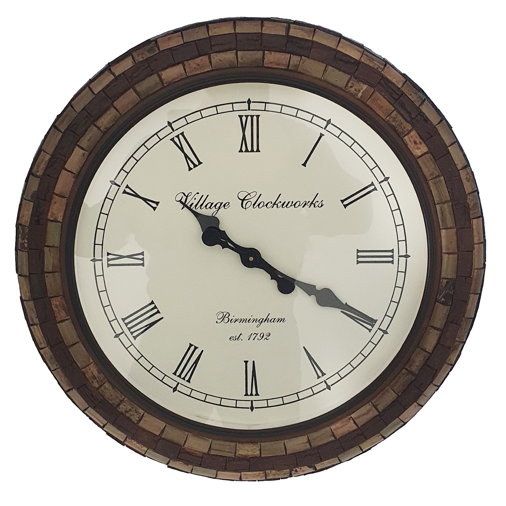 Ghari Indyjski loftowy zegar Village Clockworks