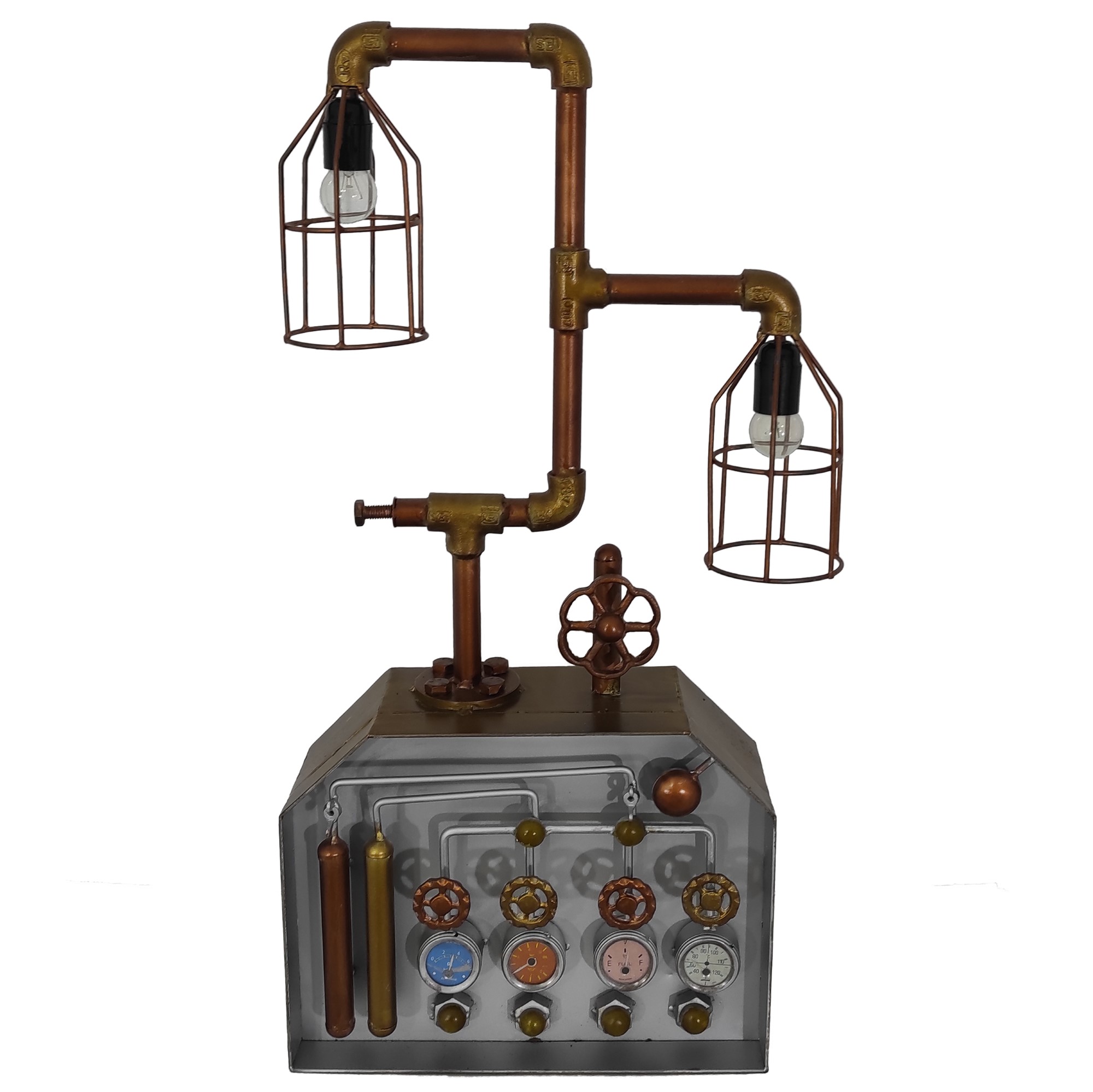 Chahel Industrialna lampa dekoracyjna ze stali