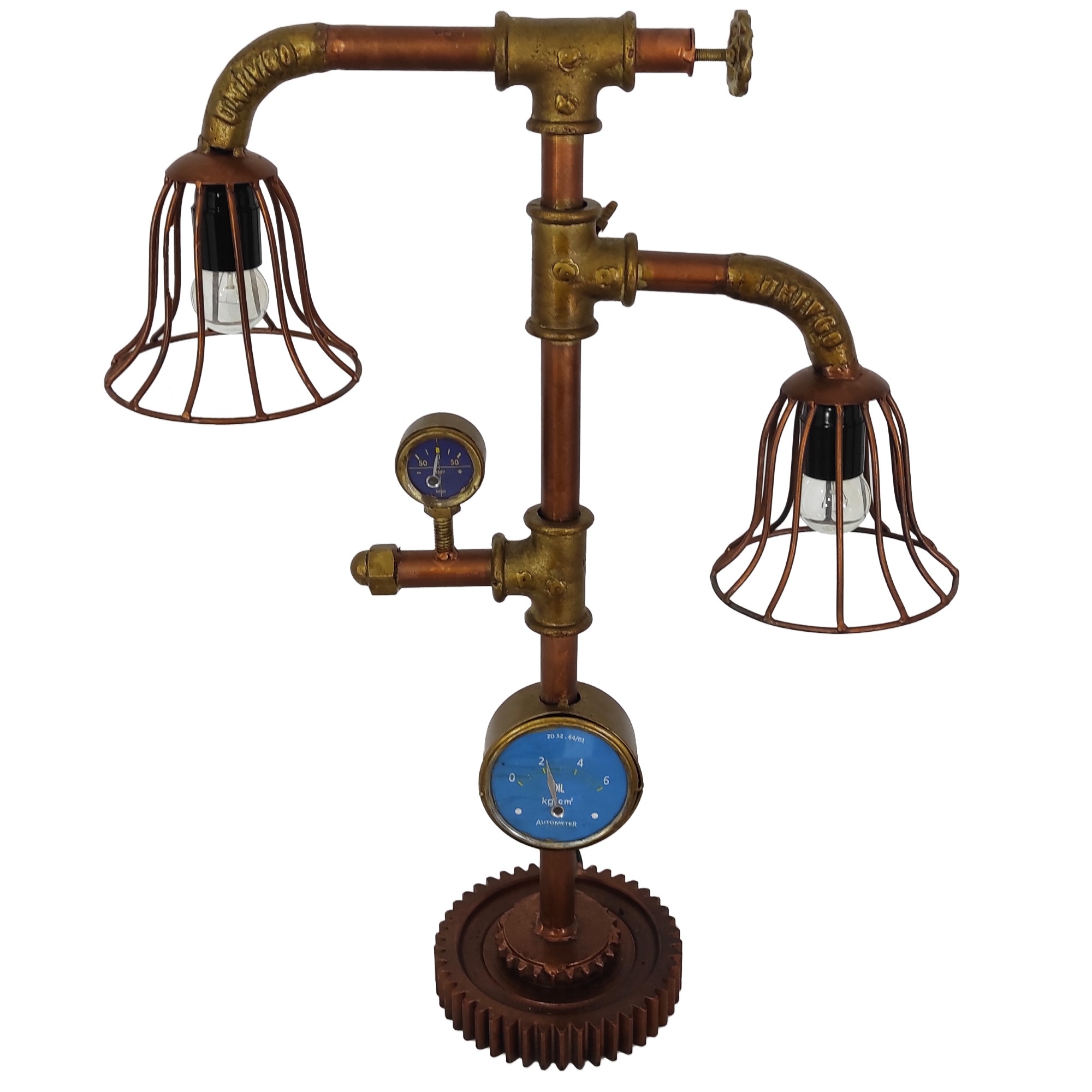 Iravan Industrialna lampa dekoracyjna ze stali