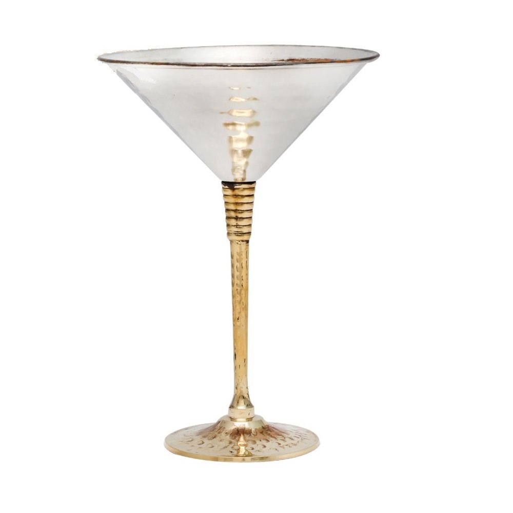 Kilisaka Indyjski kieliszek na martini srebrny