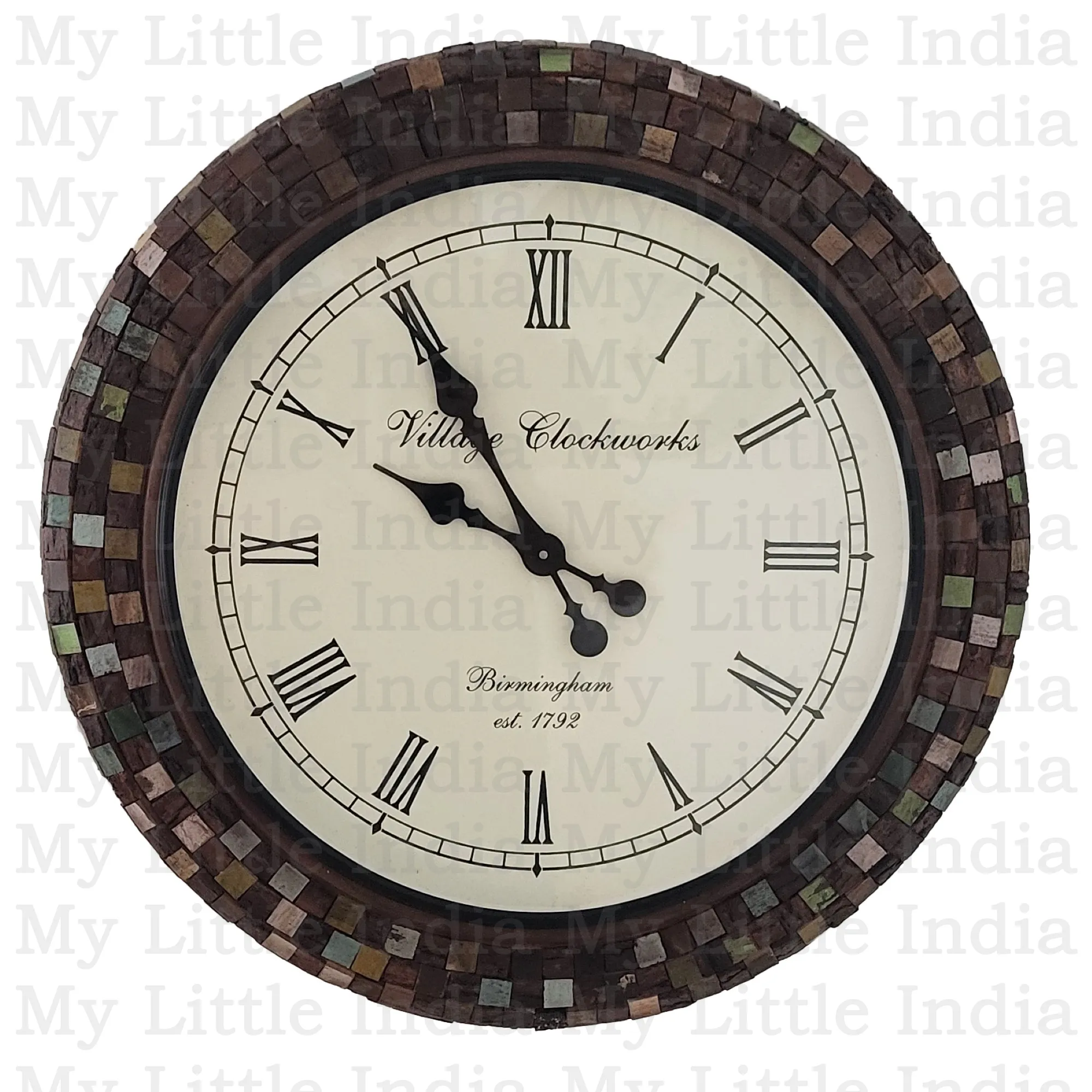 Ghari Indyjski loftowy zegar Village Clockworks 65cm