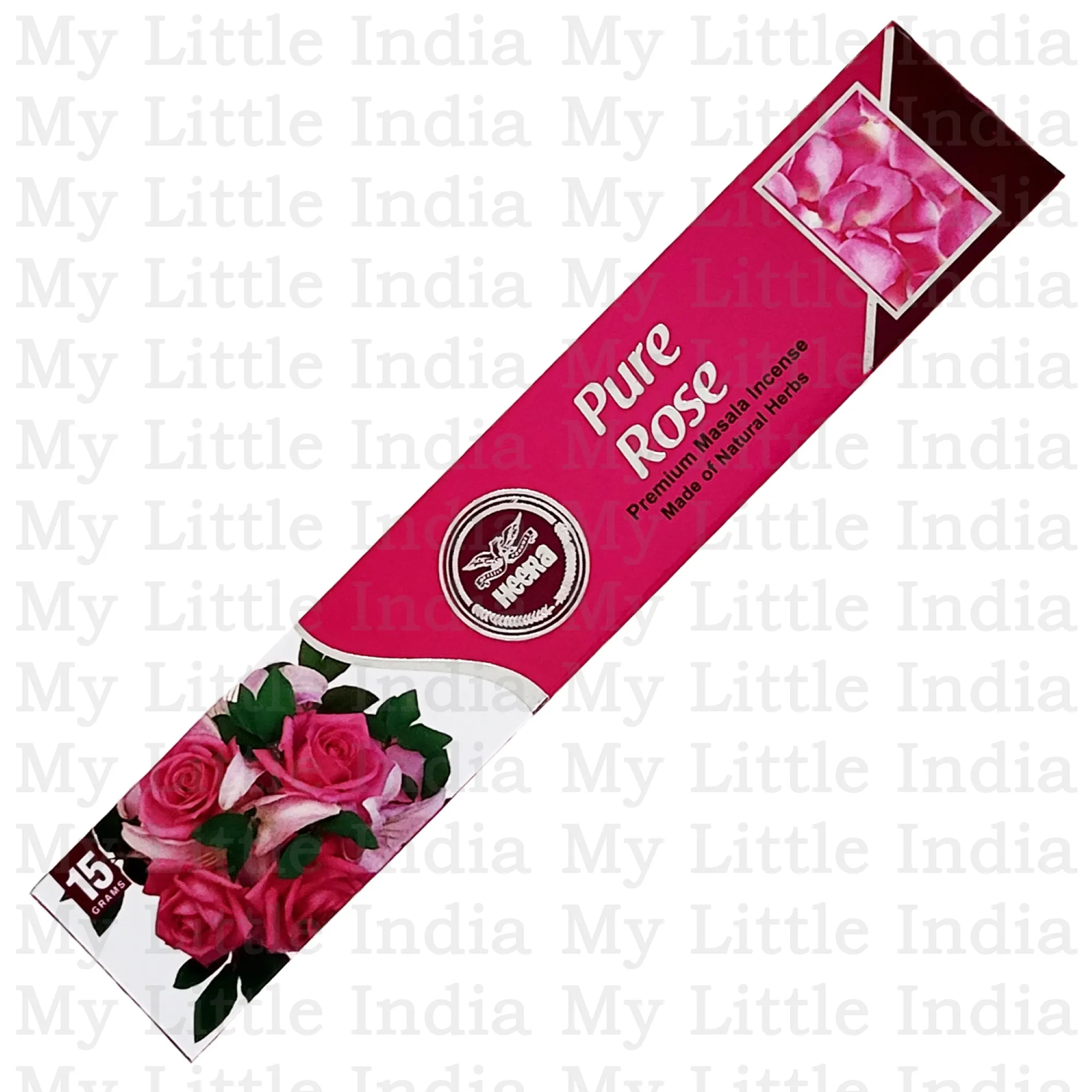 Indyjskie kadzidełka Heera Pure Rose