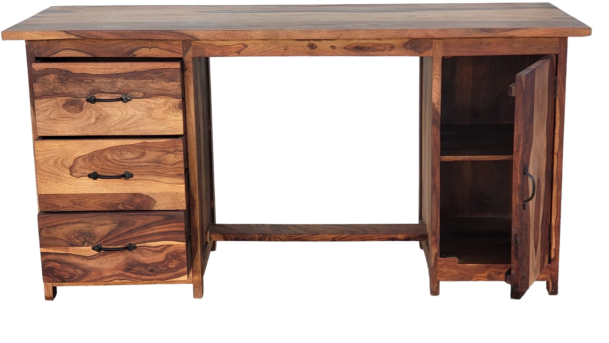 Dulal Indyjskie biurko z drewna palisander