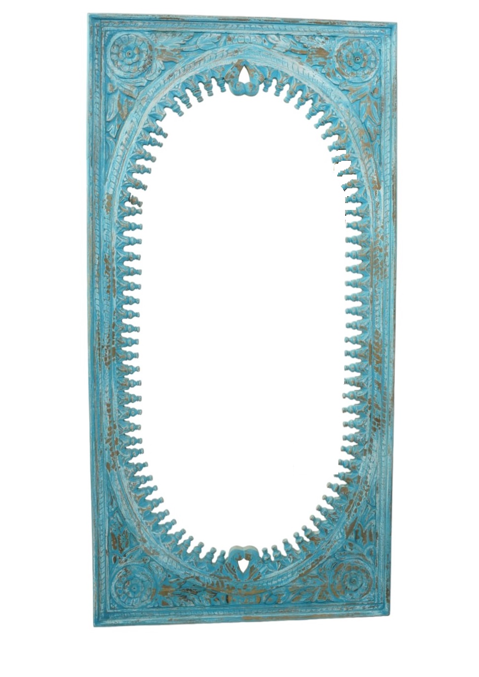 Purana Indyjskie lustro z drewna mango rustic kolor 90×180